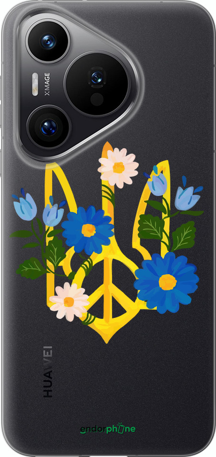 Силиконовый чехол Герб v3 для Huawei Pura 70 PRO - 5265u-3700 изображение 