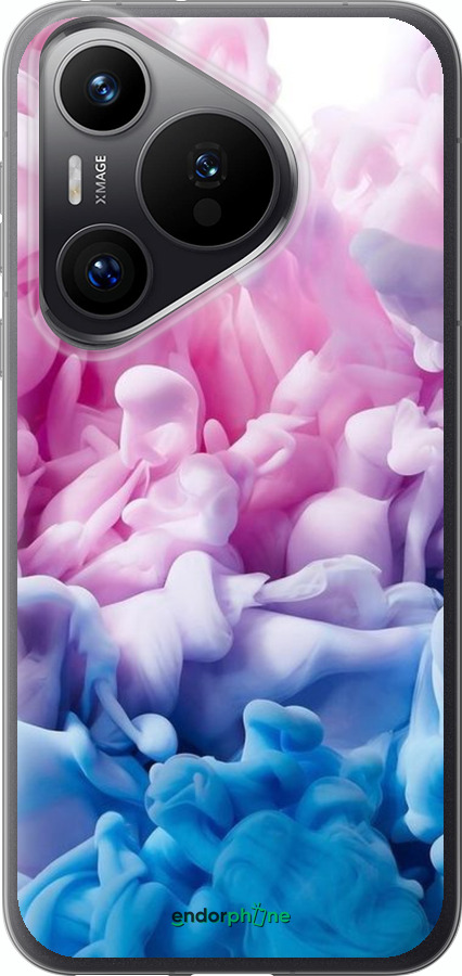Силиконовый чехол Акварель абстракция для Huawei Pura 70 PRO - 5335u-3700 изображение 