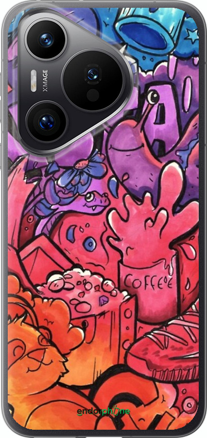 Силиконовый чехол № 5391 для Huawei Pura 70 PRO - 5391u-3700 изображение 