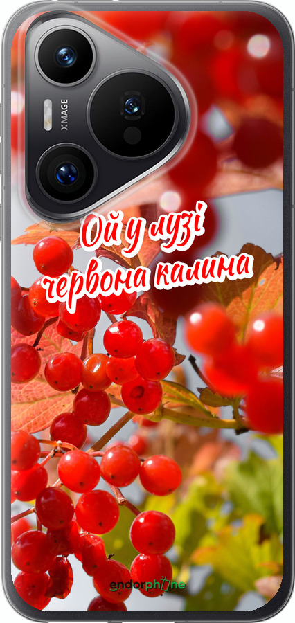 Силиконовый чехол Калина для Huawei Pura 70 PRO - 5454u-3700 изображение 