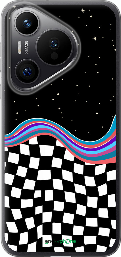 Силиконовый чехол Абстрактный космос для Huawei Pura 70 PRO - 5512u-3700 изображение 