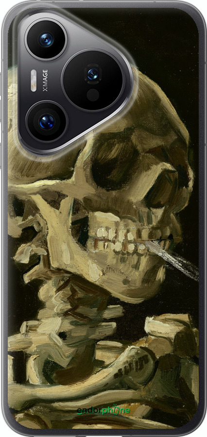Силіконовий чехол Вінсент Ван Гог. Череп для Huawei Pura 70 PRO - 5544u-3700 изображение 