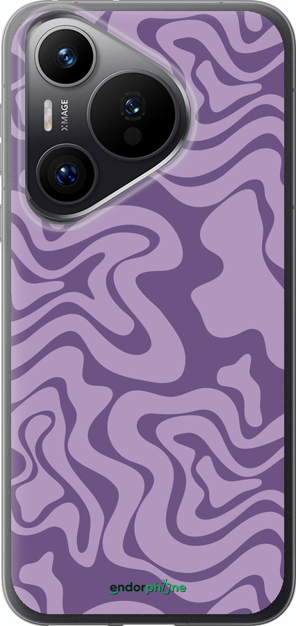 Силиконовый чехол Абстрактный узор v2 для Huawei Pura 70 PRO - 5572u-3700 изображение 