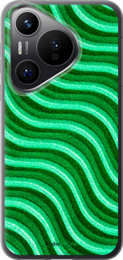 Силіконовий чехол Хвилясті лінії для Huawei Pura 70 PRO - 5578u-3700 изображение 