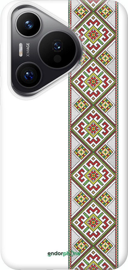 Силиконовый чехол Вышиванка 8 для Huawei Pura 70 PRO - 574u-3700 изображение 