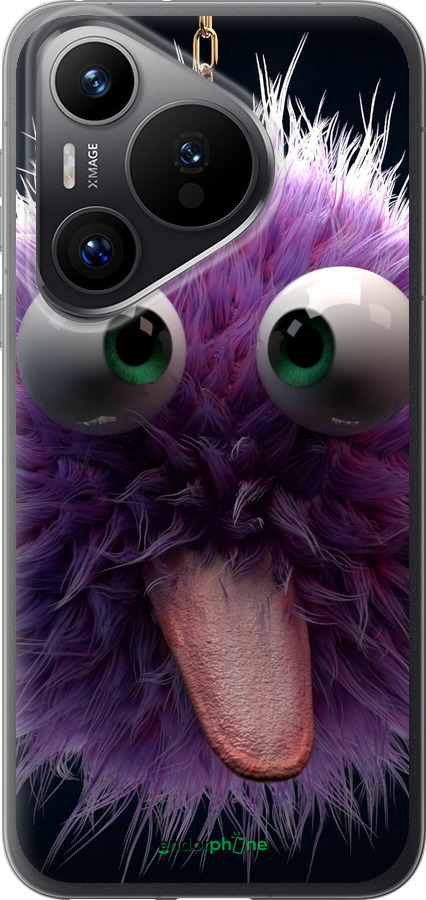 Силиконовый чехол Пушистик для Huawei Pura 70 PRO - 6017u-3700 изображение 