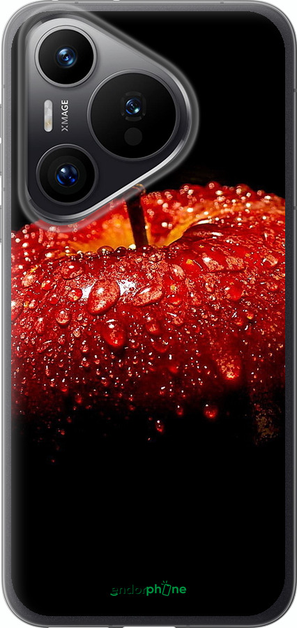 Силиконовый чехол Яблоко для Huawei Pura 70 PRO - 6022u-3700 изображение 