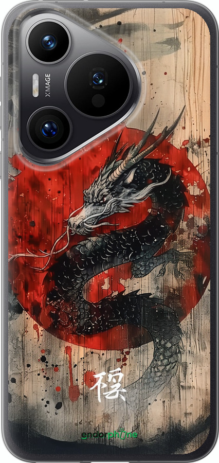 Силиконовый чехол Восточный дух для Huawei Pura 70 PRO - 6100u-3700 изображение 