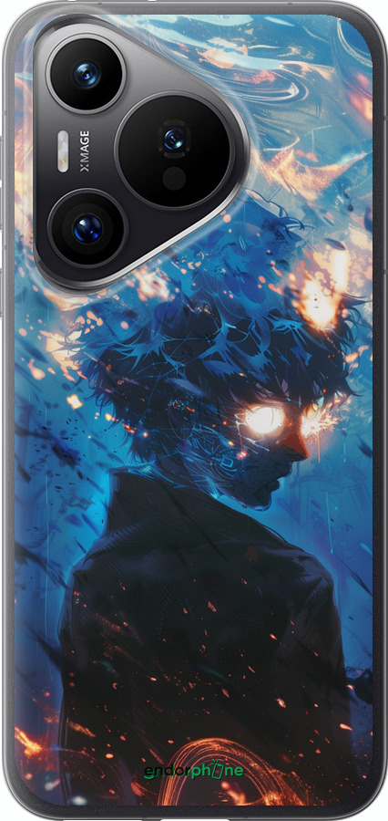 Силіконовий чехол Сатору Годжо для Huawei Pura 70 PRO - 6129u-3700 изображение 