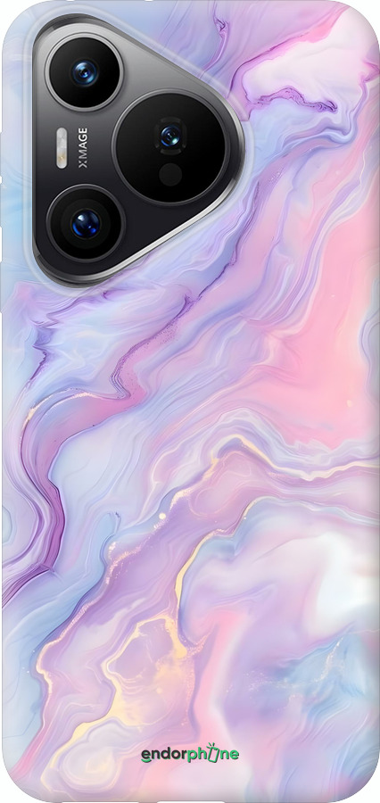 Силиконовый чехол Нежный мрамор для Huawei Pura 70 PRO - 6310u-3700 изображение 