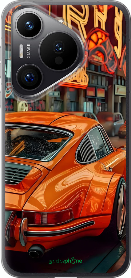 Силиконовый чехол Порше для Huawei Pura 70 PRO - 6334u-3700 изображение 
