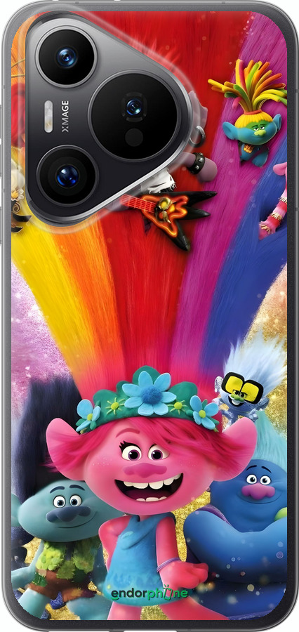 Силиконовый чехол Троли для Huawei Pura 70 PRO - 6343u-3700 изображение 
