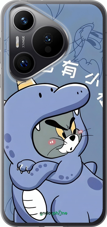 Силіконовий чехол Том і джеррі 1 для Huawei Pura 70 PRO - 6358u-3700 изображение 