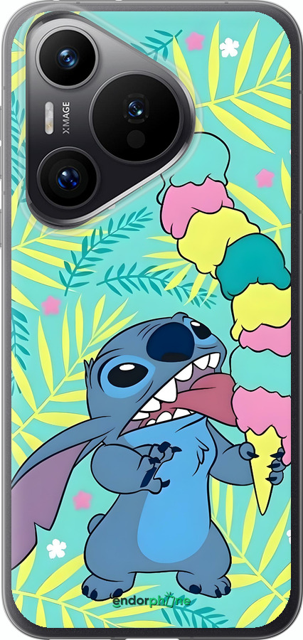 Силиконовый чехол Стич для Huawei Pura 70 PRO - 6361u-3700 изображение 