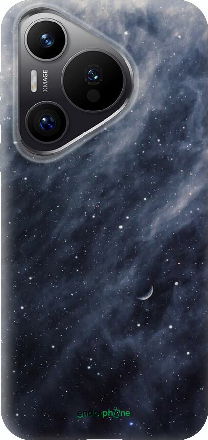 Силиконовый чехол Голубые облака, Голубая луна для Huawei Pura 70 PRO - 6398u-3700 изображение 