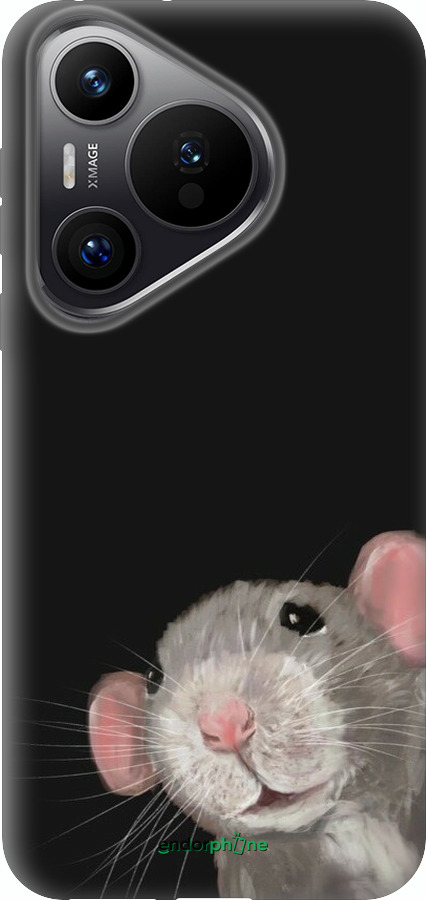 Силіконовий чехол The Peeking Rat для Huawei Pura 70 PRO - 6442u-3700 изображение 