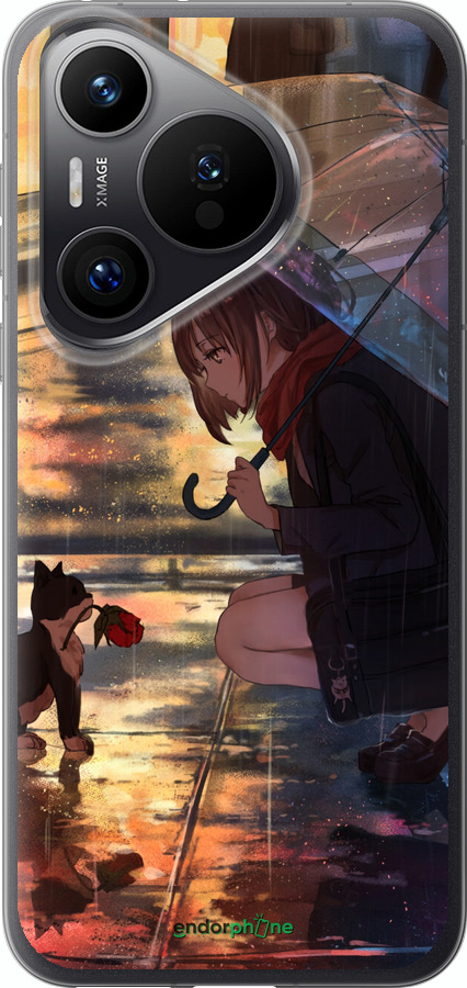 Силиконовый чехол Anime для Huawei Pura 70 PRO - 6609u-3700 изображение 