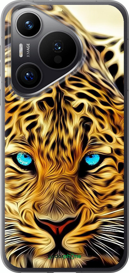Силиконовый чехол Леопард для Huawei Pura 70 PRO - 6611u-3700 изображение 