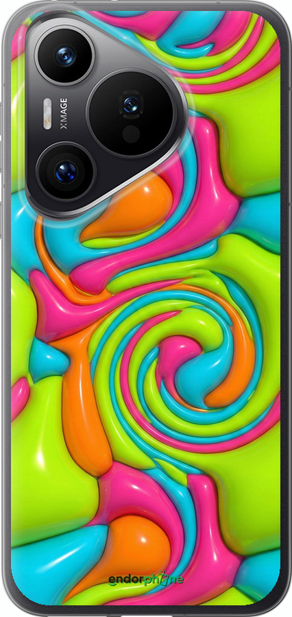 Силиконовый чехол Y2K Jelly Dream для Huawei Pura 70 PRO - 6780u-3700 изображение 