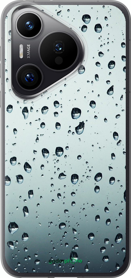 Силиконовый чехол Стекло в каплях для Huawei Pura 70 PRO - 848u-3700 изображение 