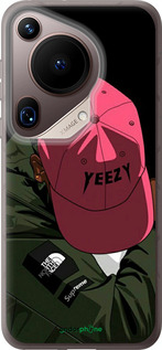 Силиконовый чехол logo de yeezy для Huawei Pura 70 Ultra - 3995u-3704 изображение 