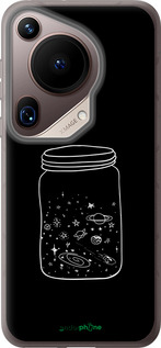 Силиконовый чехол Космос в банке для Huawei Pura 70 Ultra - 4297u-3704 изображение 