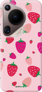 Силиконовый чехол Клубнички для Huawei Pura 70 Ultra - 4332u-3704 изображение 