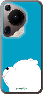 Силиконовый чехол Мишка 1 для Huawei Pura 70 Ultra - 4358u-3704 изображение 