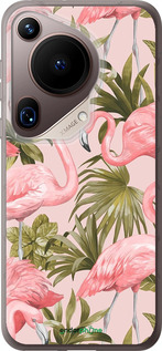 Силиконовый чехол фламинго 2 для Huawei Pura 70 Ultra - 4360u-3704 изображение 