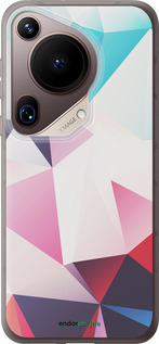 Силиконовый чехол Геометрия 3 для Huawei Pura 70 Ultra - 4415u-3704 изображение 