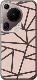 Силіконовий чехол Абстракція 2 для Huawei Pura 70 Ultra - 4872u-3704 изображение 