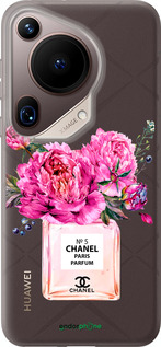 Силиконовый чехол Chanel для Huawei Pura 70 Ultra - 4906u-3704 изображение 