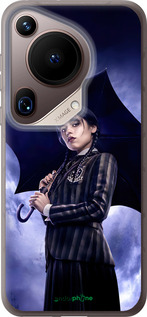 Силіконовий чехол Wednesday v2 для Huawei Pura 70 Ultra - 5516u-3704 изображение 
