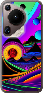 Силиконовый чехол Абстракция v3 для Huawei Pura 70 Ultra - 5620u-3704 изображение 