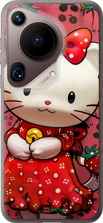 Силиконовый чехол hello kitty1 для Huawei Pura 70 Ultra - 6036u-3704 изображение 