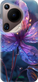 Силиконовый чехол Магический цветок для Huawei Pura 70 Ultra - 6038u-3704 изображение 