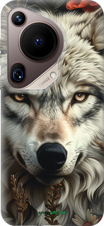 Силиконовый чехол Волчий взгляд для Huawei Pura 70 Ultra - 6066u-3704 изображение 
