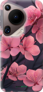 Силіконовий чохол 'Пурпурова сакура' для Huawei Pura 70 Ultra зображення 7