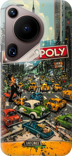 Силіконовий чехол Міський драйв Monopoly для Huawei Pura 70 Ultra - 6088u-3704 изображение 