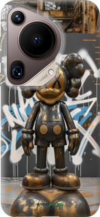 Силиконовый чехол Bronze kaws v3 для Huawei Pura 70 Ultra - 6099u-3704 изображение 