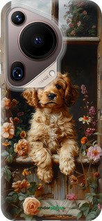 Силиконовый чехол Щенок cocker spaniel для Huawei Pura 70 Ultra - 6136u-3704 изображение 