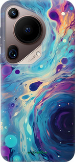 Силиконовый чехол Арт акварель для Huawei Pura 70 Ultra - 6329u-3704 изображение 