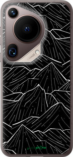 Силиконовый чехол С изображением Темных гор для Huawei Pura 70 Ultra - 6489u-3704 изображение 