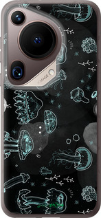 Силиконовый чехол Медузы для Huawei Pura 70 Ultra - 906u-3704 изображение 