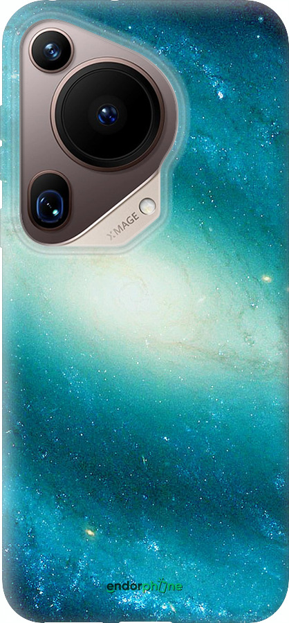 Силиконовый чехол Голубая галактика для Huawei Pura 70 Ultra - 177u-3704 изображение 