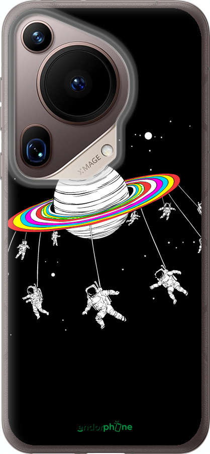 Силіконовий чехол Місячна карусель для Huawei Pura 70 Ultra - 4136u-3704 изображение 