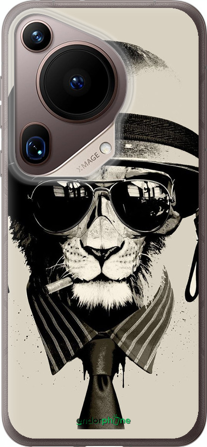 Силиконовый чехол tattoo soldier для Huawei Pura 70 Ultra - 4165u-3704 изображение 