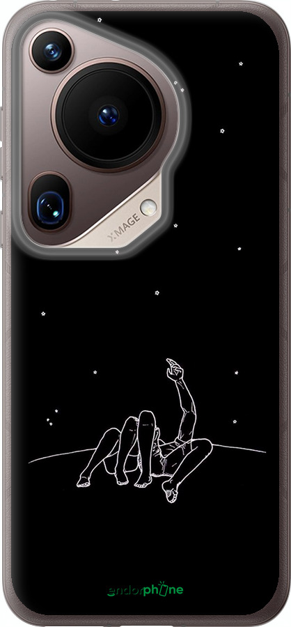 Силиконовый чехол Романтика для Huawei Pura 70 Ultra - 4306u-3704 изображение 