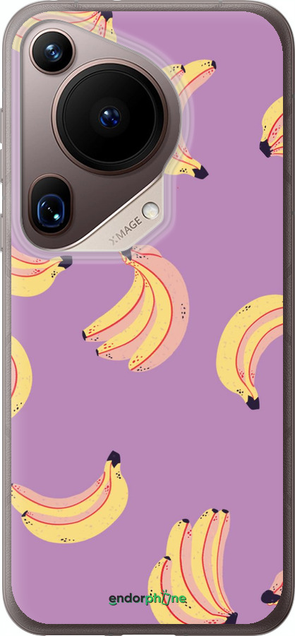 Силиконовый чехол Бананы для Huawei Pura 70 Ultra - 4312u-3704 изображение 