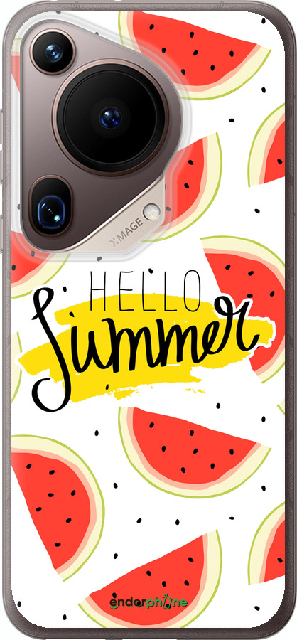 Силиконовый чехол Hello Summer для Huawei Pura 70 Ultra - 4356u-3704 изображение 